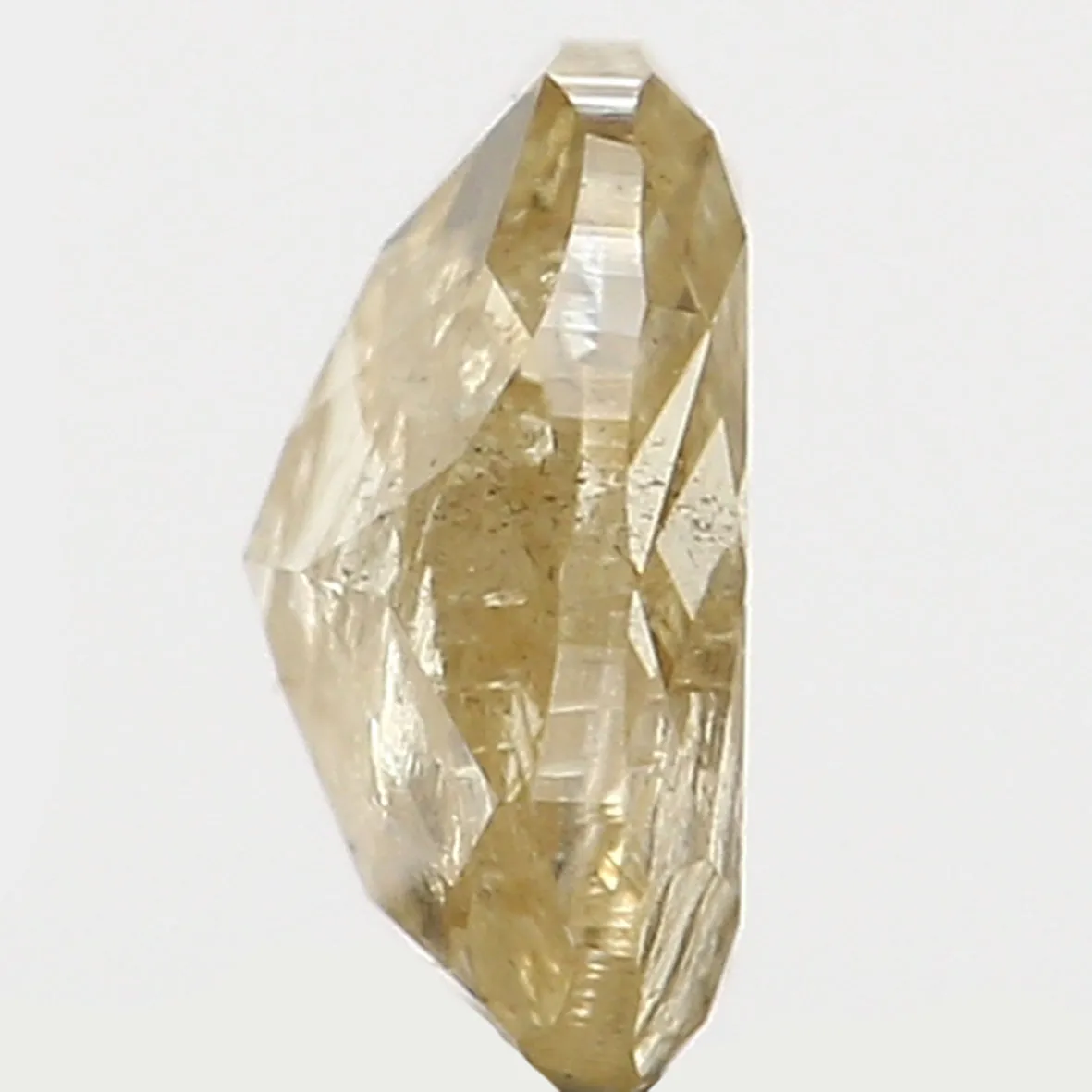 0.19 Ct Natural Loose Diamond, Oval Diamond, Yellow Diamond, Antique Diamond, Oval Cut Diamond, Rustic Diamond, Real Diamond L53