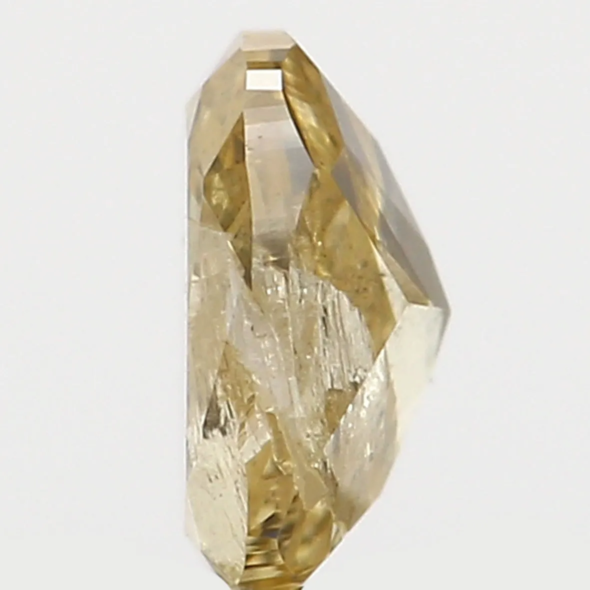 0.19 Ct Natural Loose Diamond, Oval Diamond, Yellow Diamond, Antique Diamond, Oval Cut Diamond, Rustic Diamond, Real Diamond L53