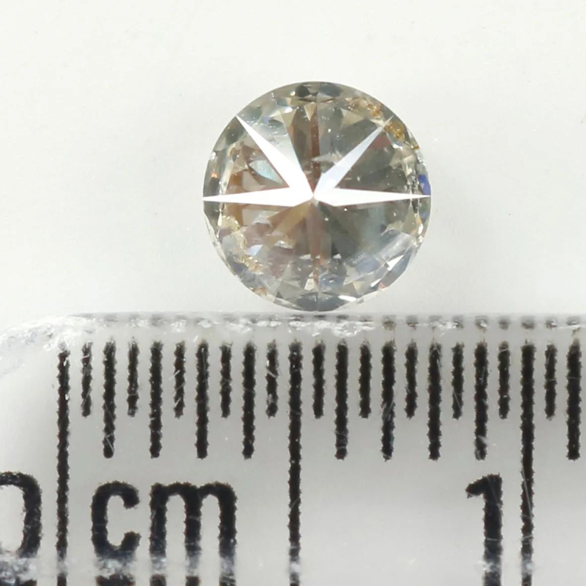 0.50 Ct Natural Loose Diamond, Fancy Grey Diamond, Round Diamond, Round Brilliant Cut Diamond, Sparkling Diamond, Rustic Diamond