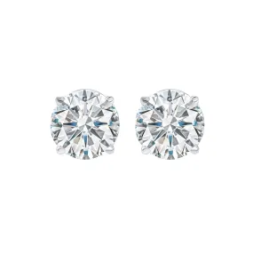 14KT WHITE GOLD DIAMOND (1CTW) EARRING