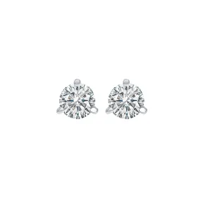 18KT WHITE GOLD DIAMOND (1/3CTW) EARRING