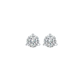 18KT WHITE GOLD DIAMOND (1/5CTW) EARRING