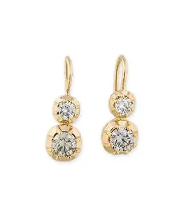 2 diamond graduated diamond Sophia earrings