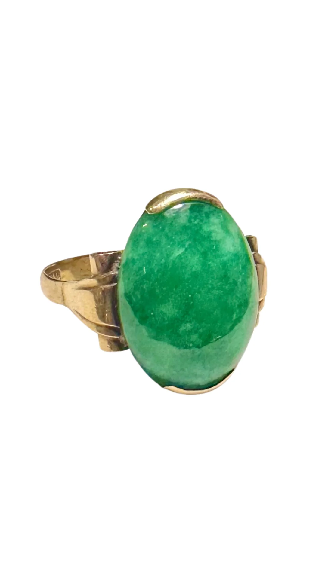 939 Jade Single Stone Ring