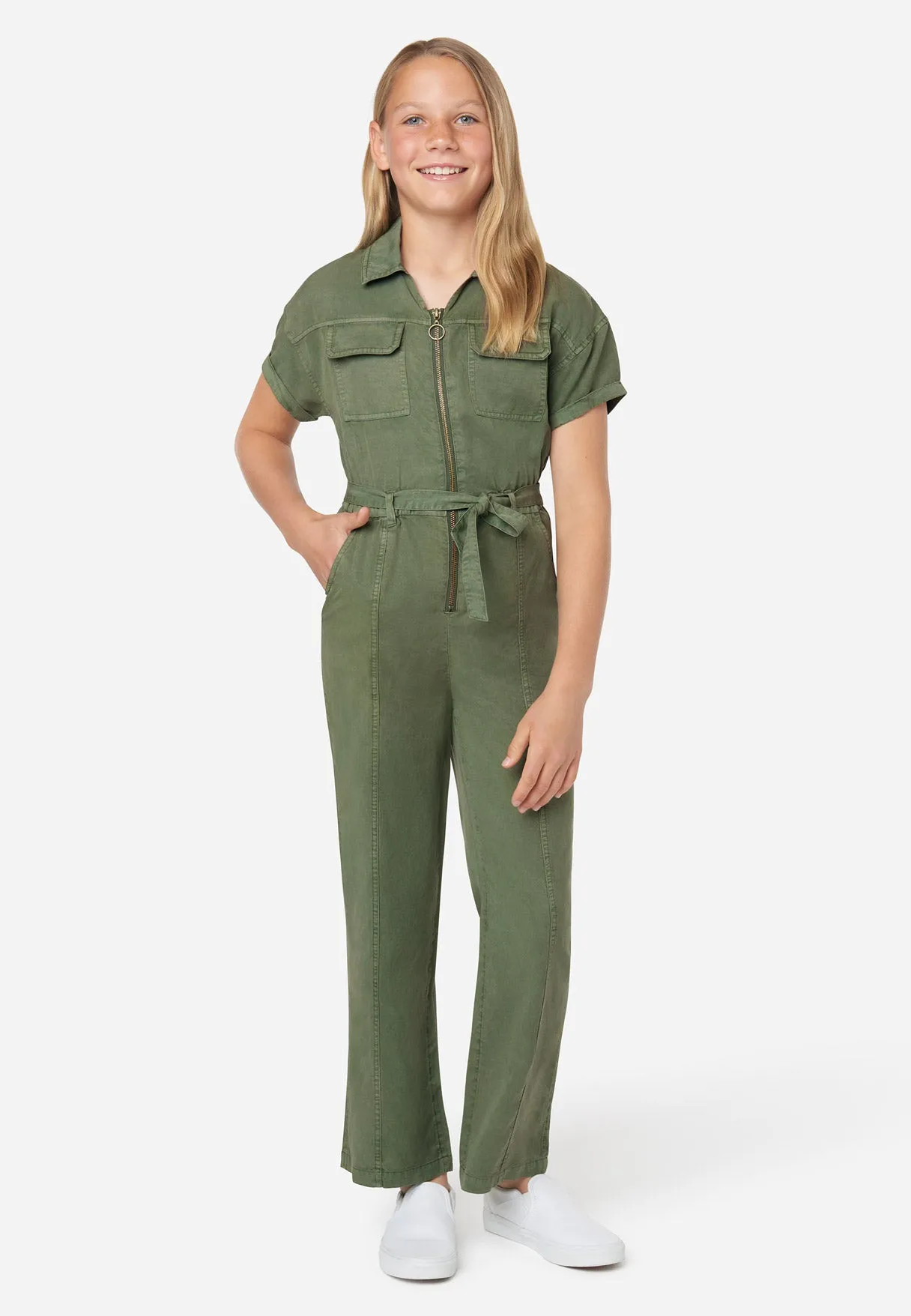 All-in-One Cargo Jumpsuit