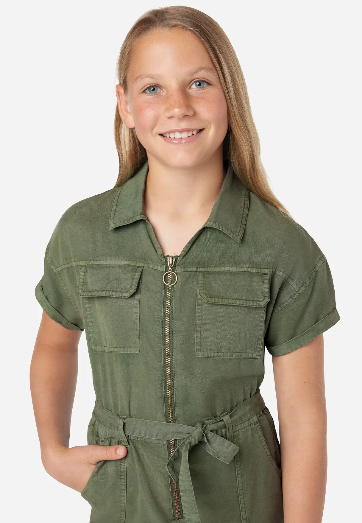 All-in-One Cargo Jumpsuit