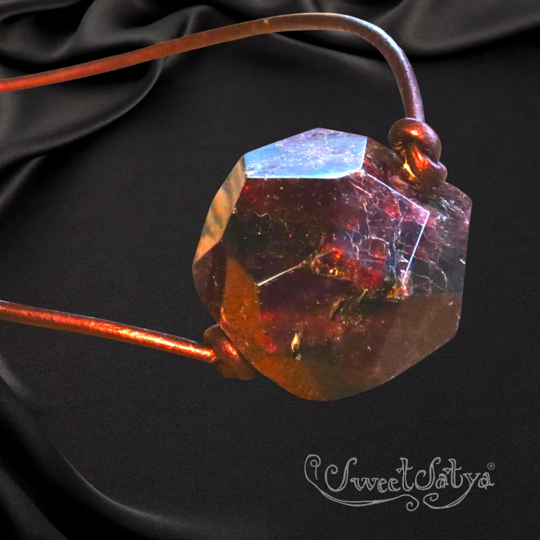 Almandine Garnet Pendant