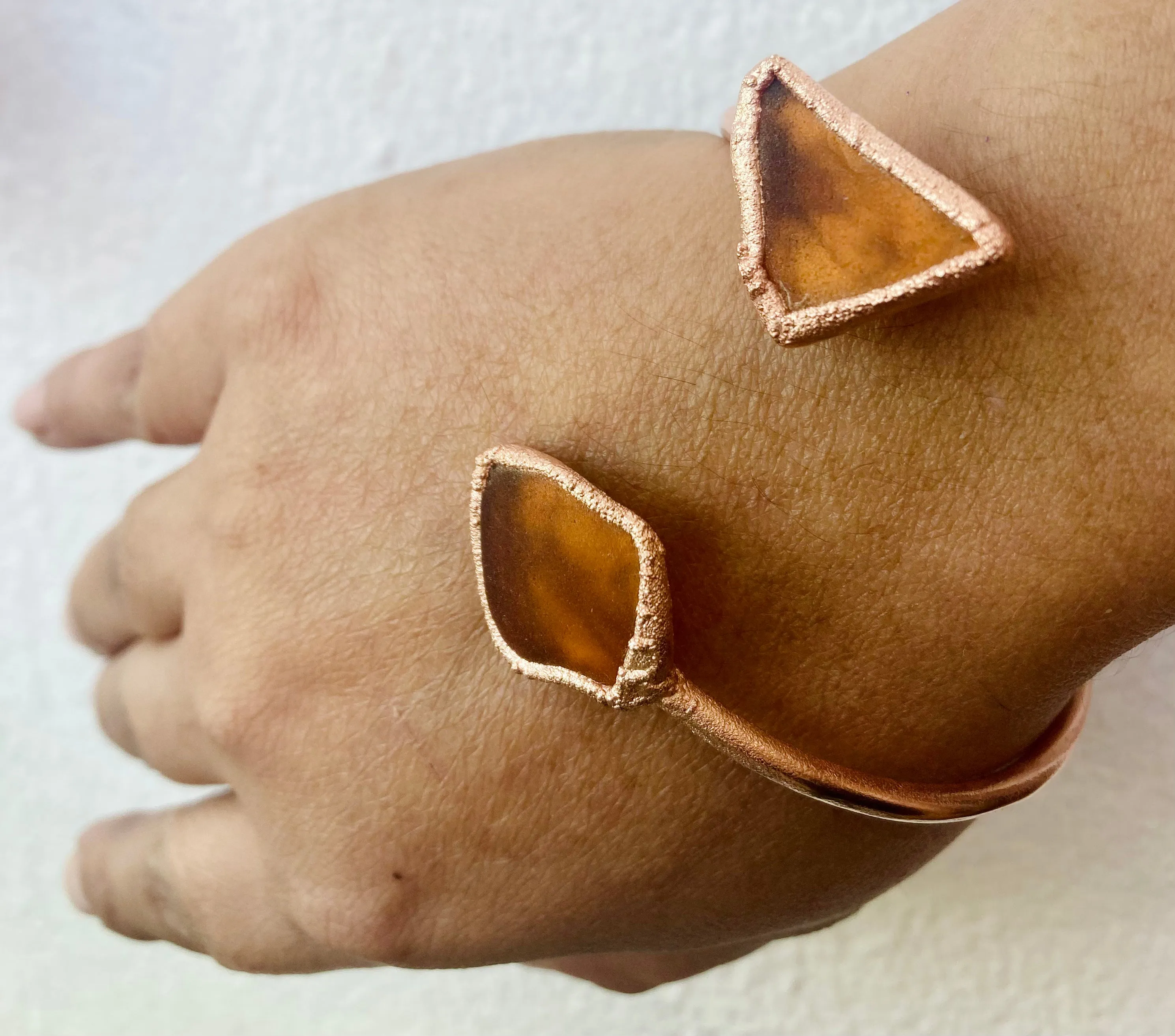 Amber Sea Double Bangle