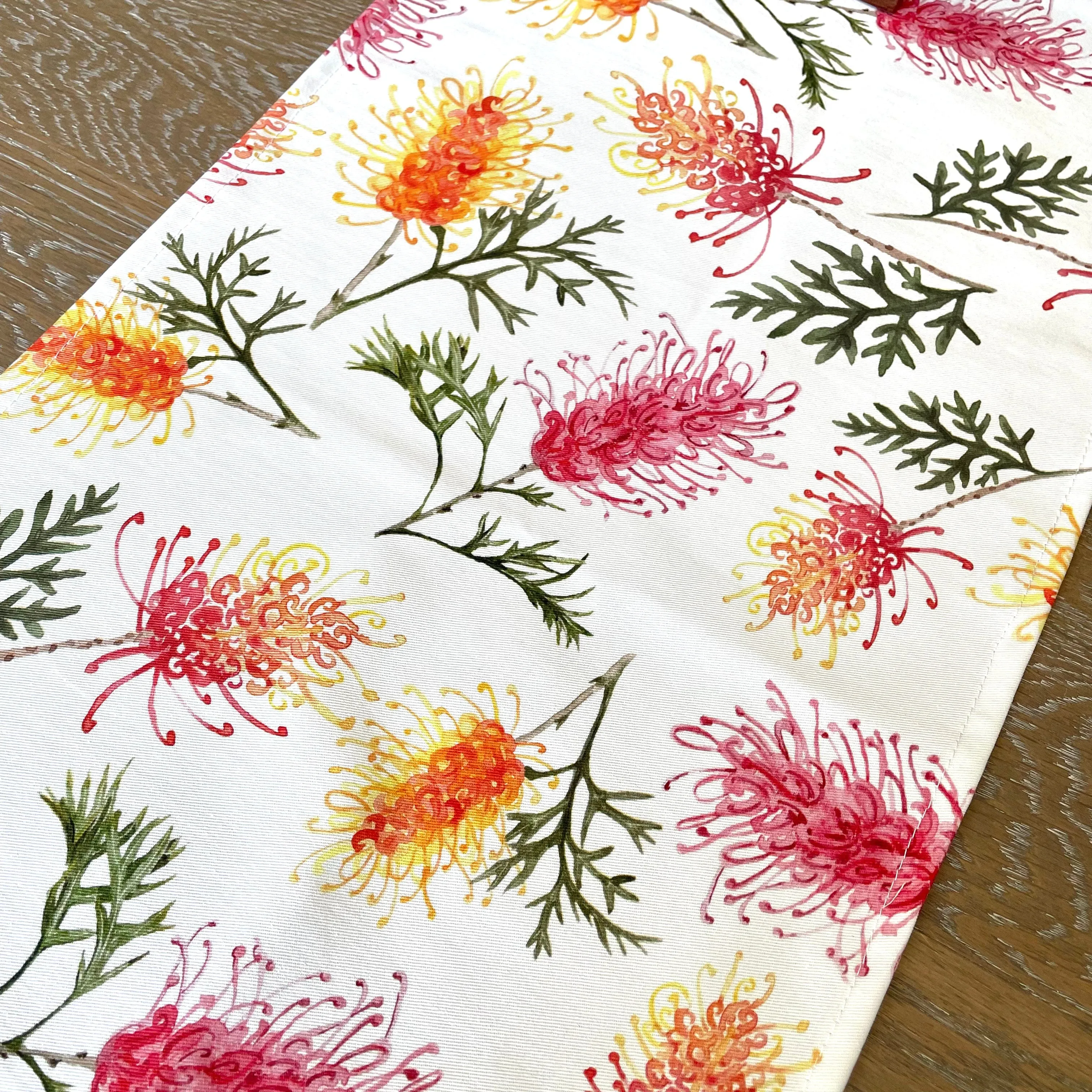 Australian Grevillea Table Runner