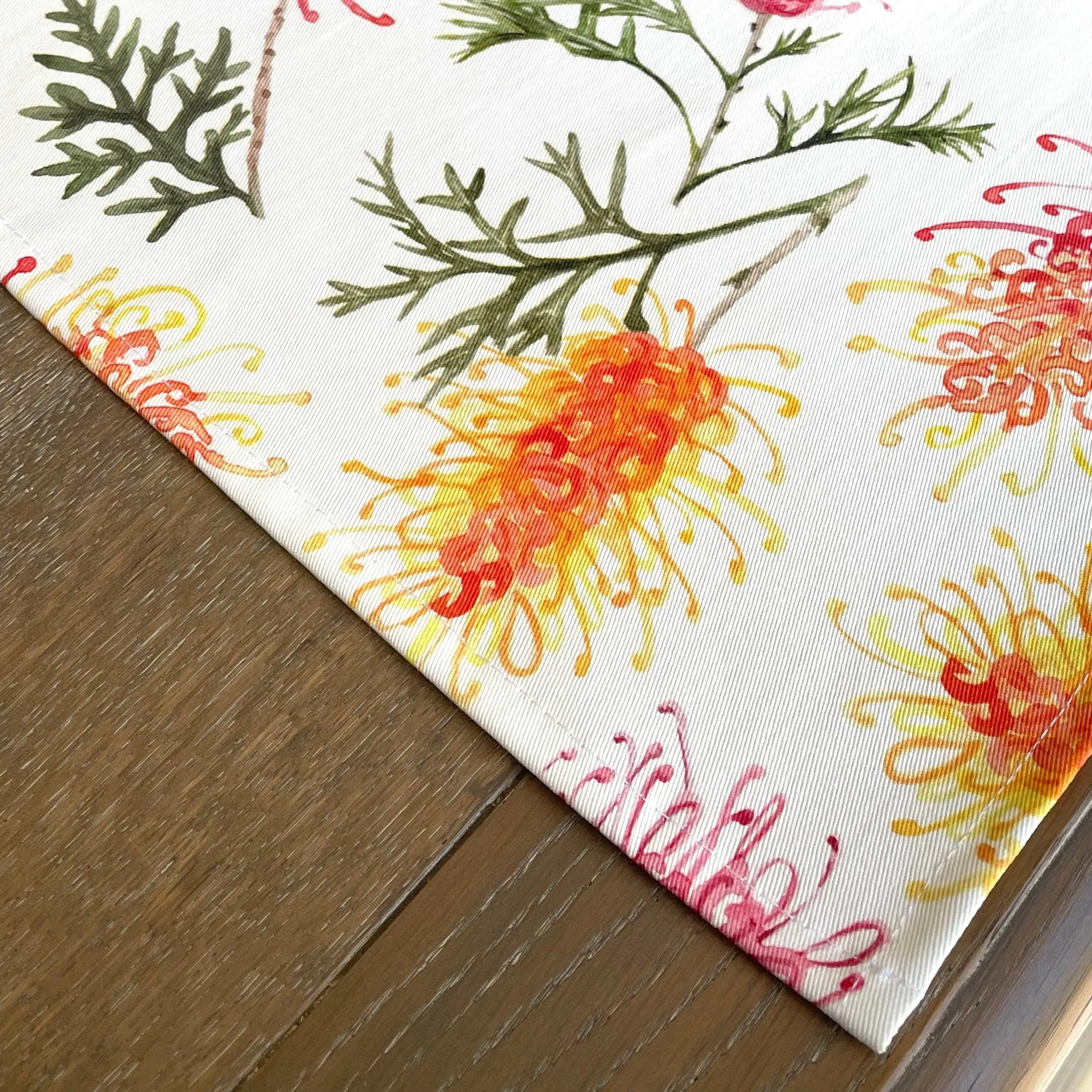 Australian Grevillea Table Runner