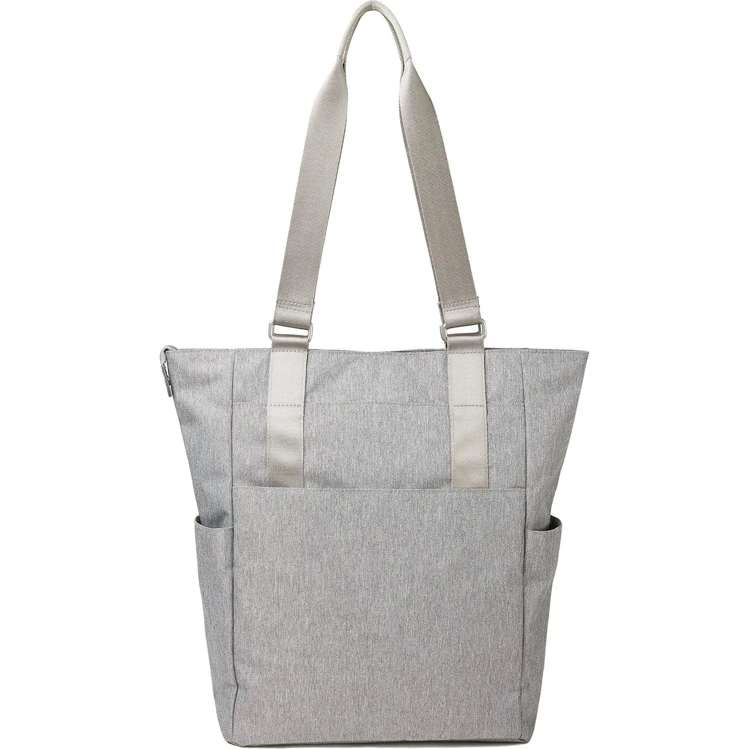 Baggallini Make Way Tote with RFID Wristlet Stone Nylon