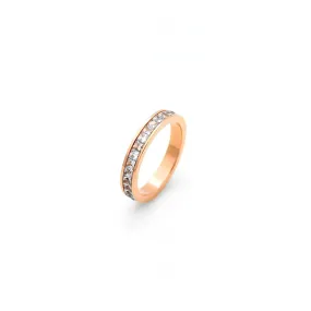 Baguette Band Ring - Rose Gold