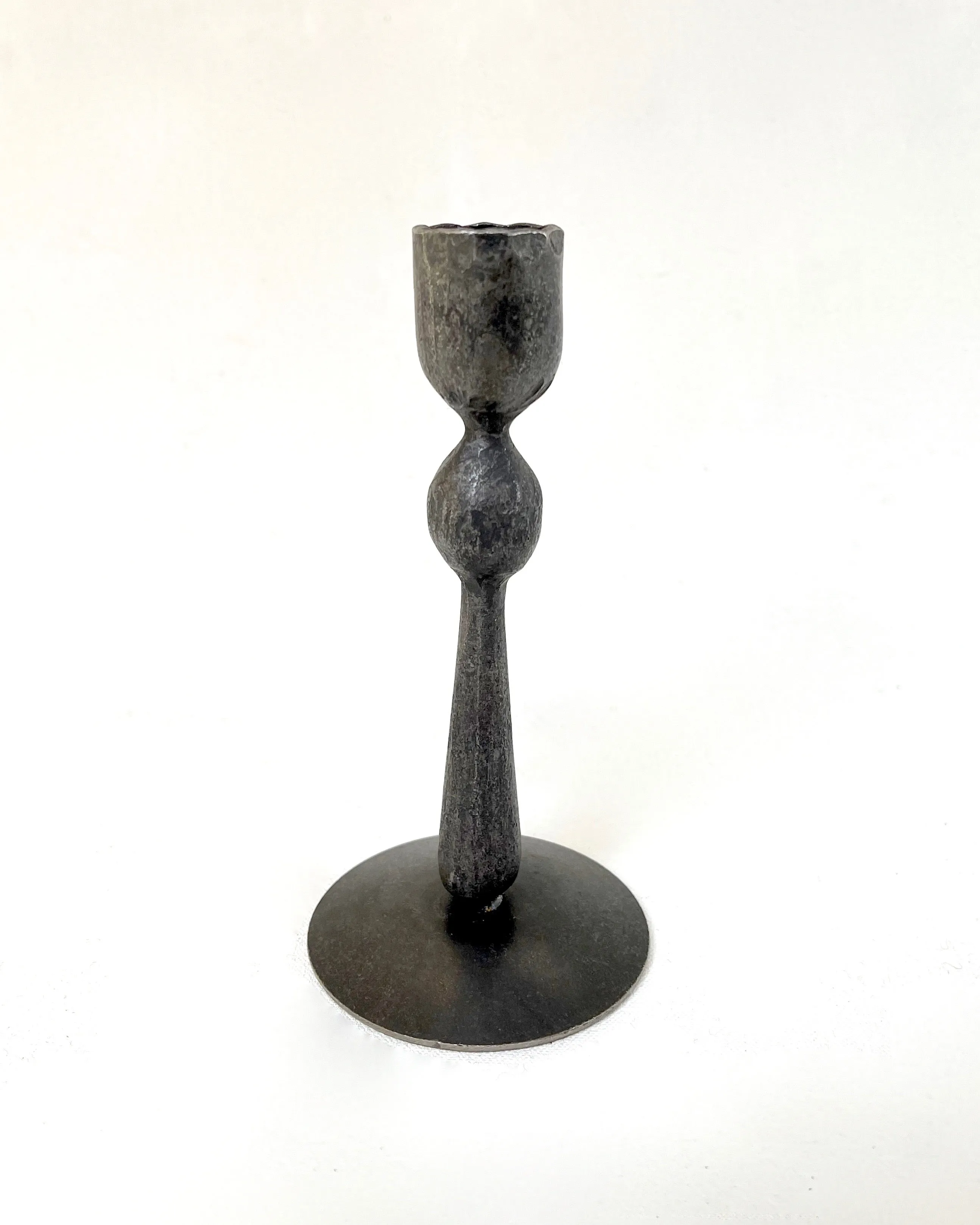 Ball Taper Iron Candle Holders