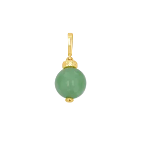 Bauble Jade Bead Charm