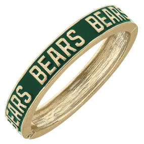 Baylor Bears Women's Enamel Hinge Bangle