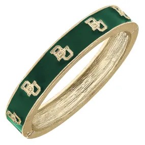 Baylor Bears Women's Enamel Logo Hinge Bangle