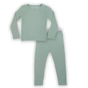 Bellabu Bear 2 piece PJ Set - Jade