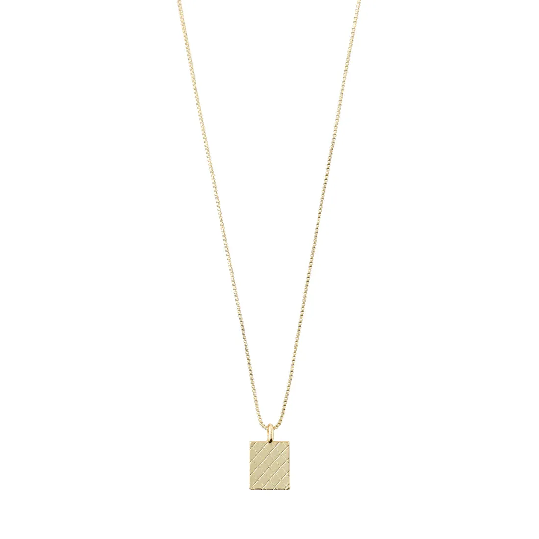 Blossom Square Coin Necklace