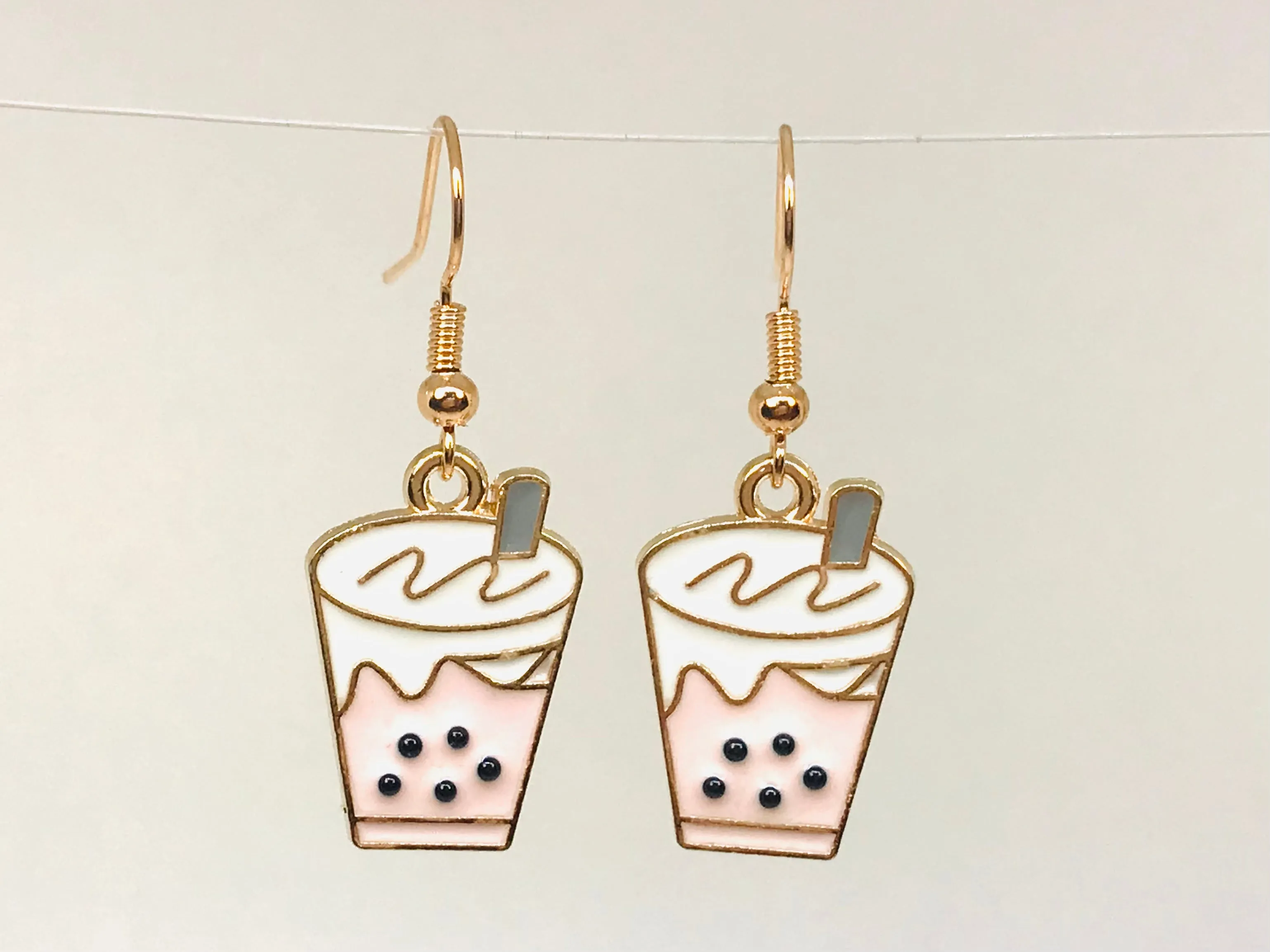 Boba Tea Earrings