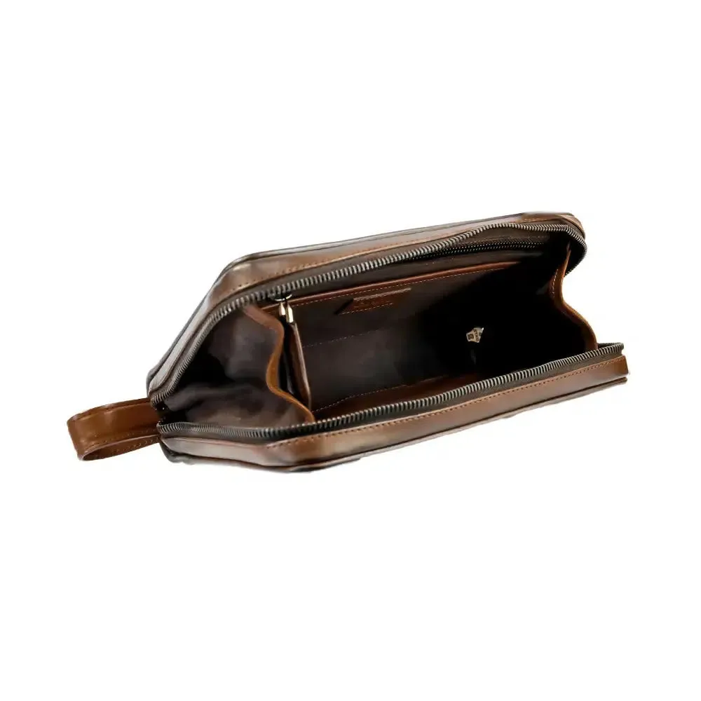 BOC00PA - CUADRA BAG OSTRICH LEG COWHIDE BLACK