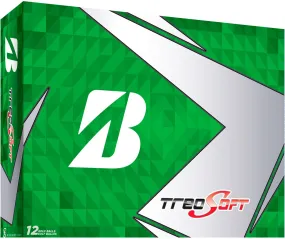 Bridgestone TreoSoft Golf Balls 1 Dozen White