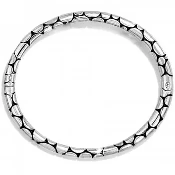 Brighton Pebble Slim Hinged Bangle