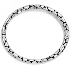 Brighton Pebble Slim Hinged Bangle