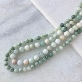 Burmese Jade Bead Strand