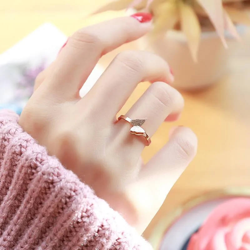 Butterfly SS Ring