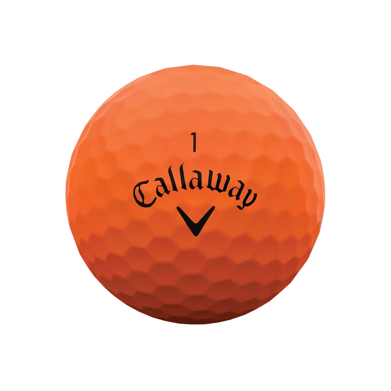 Callaway Supersoft 2023 Golf Balls - Matte Orange