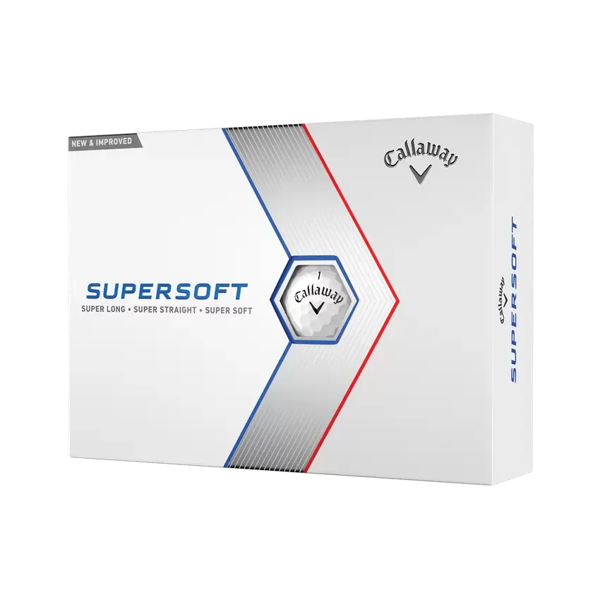 Callaway Supersoft 2023 Golf Balls - White