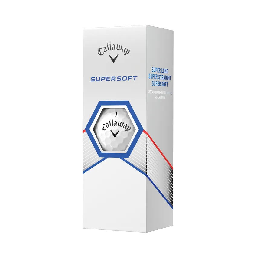 Callaway Supersoft 2023 Golf Balls - White