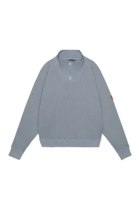 CAV EMPT - OVERDYE WIDE RIB CUT HALF ZIP