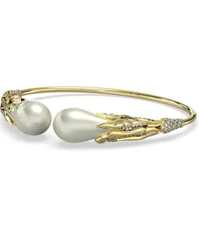 Clartè Women's Gold Blossom Bangle