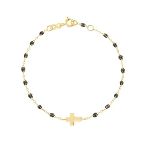 Classic Quartz Charm Bracelet, Yellow Gold, 6.7