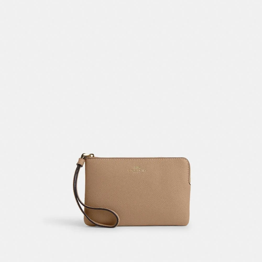 Corner Zip Wristlet