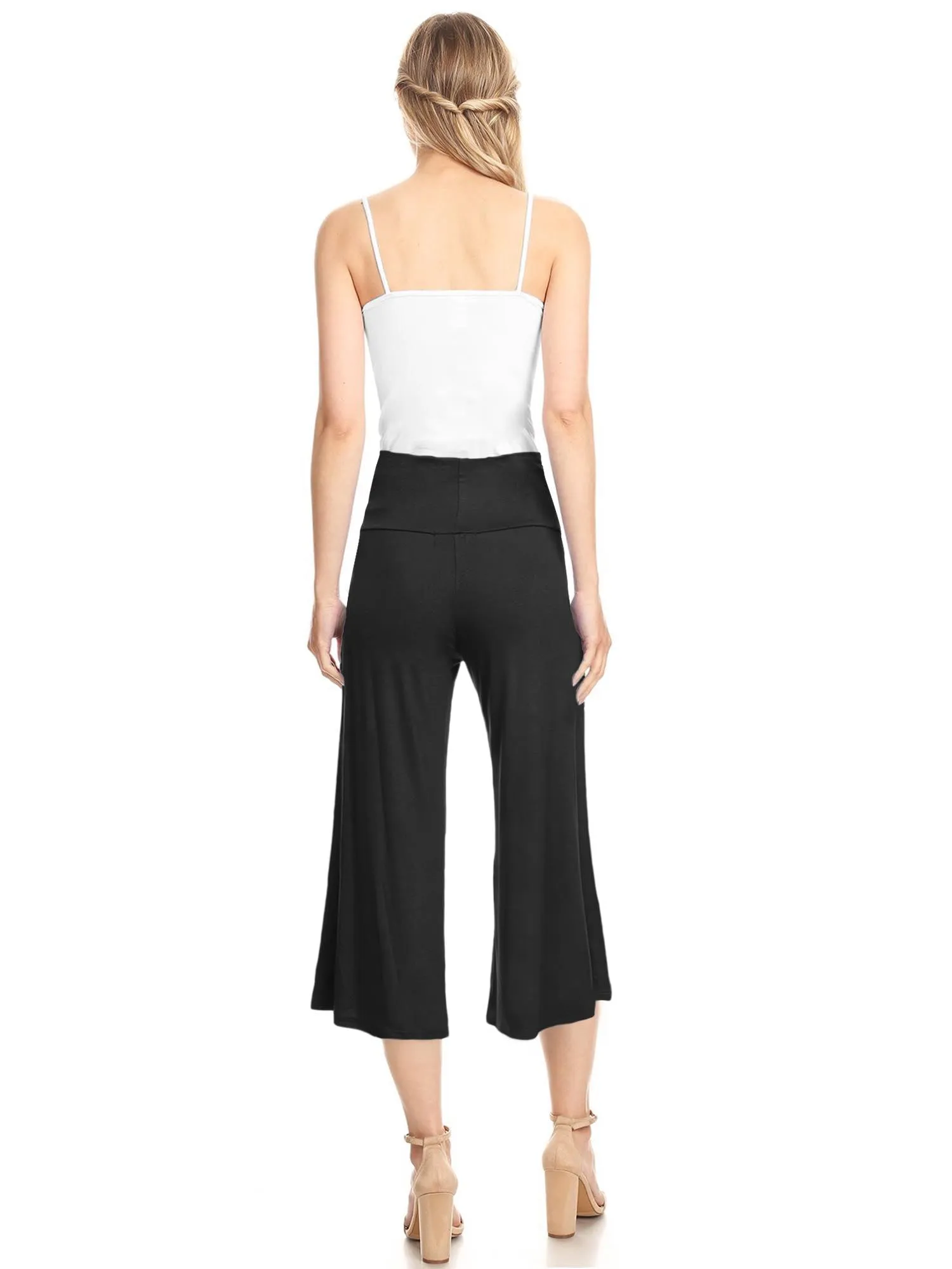 Cropped Wide Leg Lounge Pant