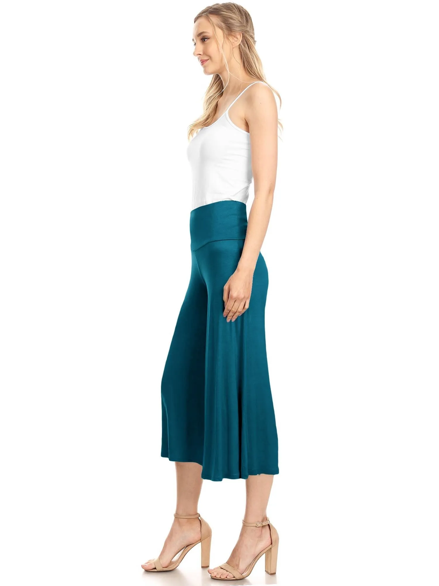 Cropped Wide Leg Lounge Pant