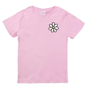 Daisy on Pink Organic Cotton Onesie / T-Shirt