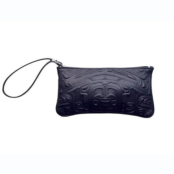 Deerskin Wristlet | Bear Box (Black) by Clifton Fred