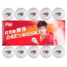 DHS D40+ 3 star Table Tennis ball [White]