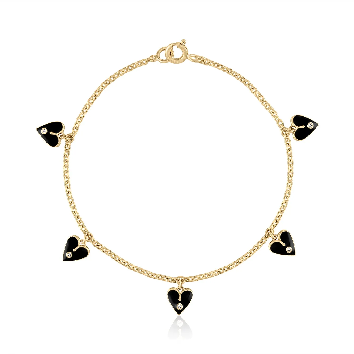 DOLCE HEART DANGLE BRACELET