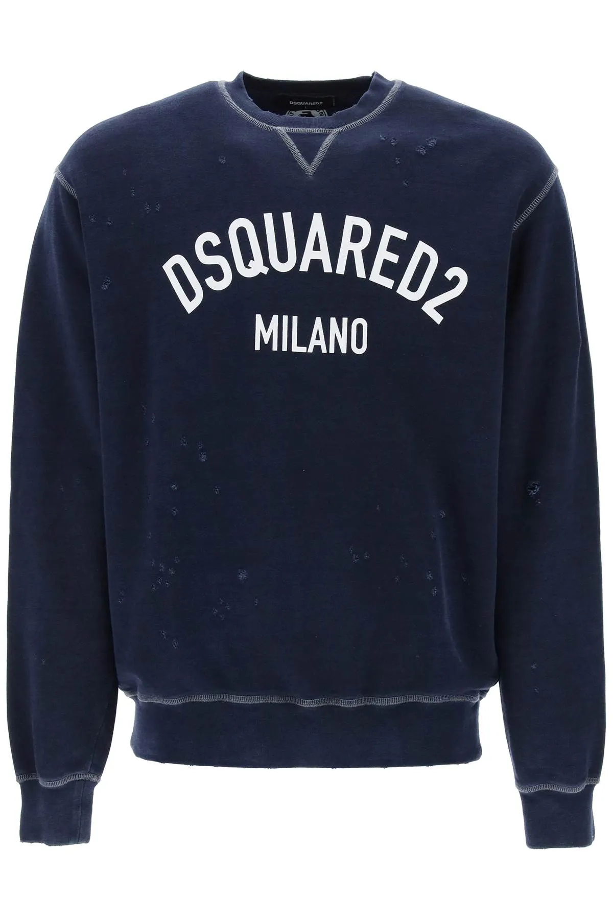 Dsquared2 Used Effect Cool Fit Sweatshirt