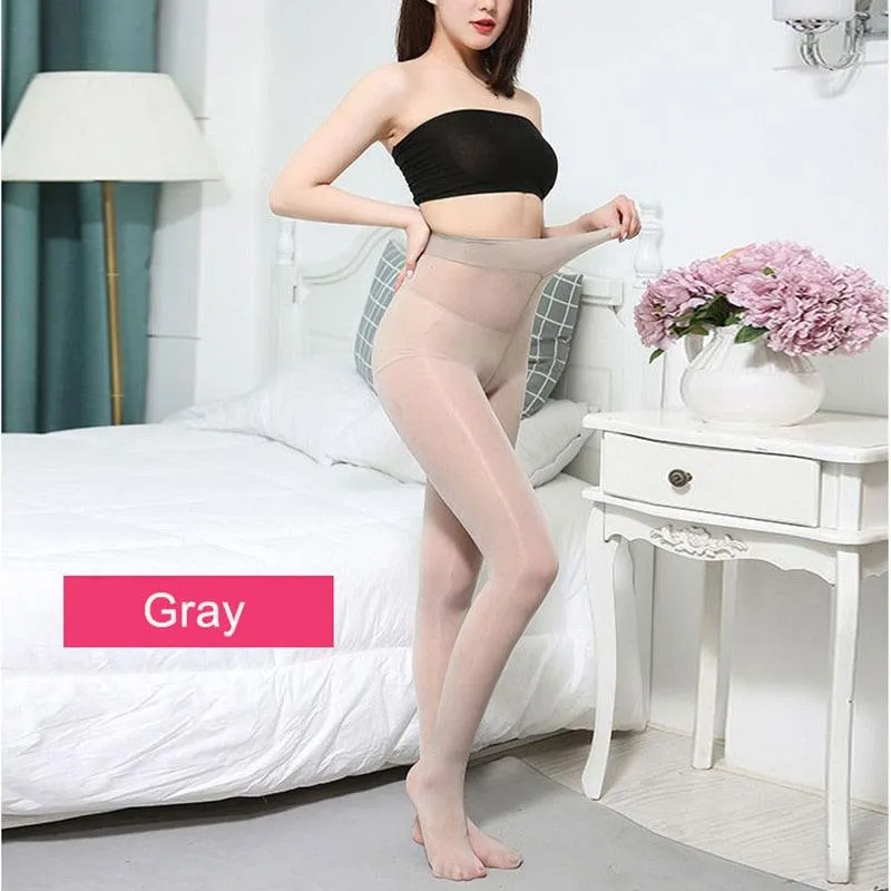 Elastic Magical Stockings Glitter Pantyhose Anti Hook Sexy Oil Open