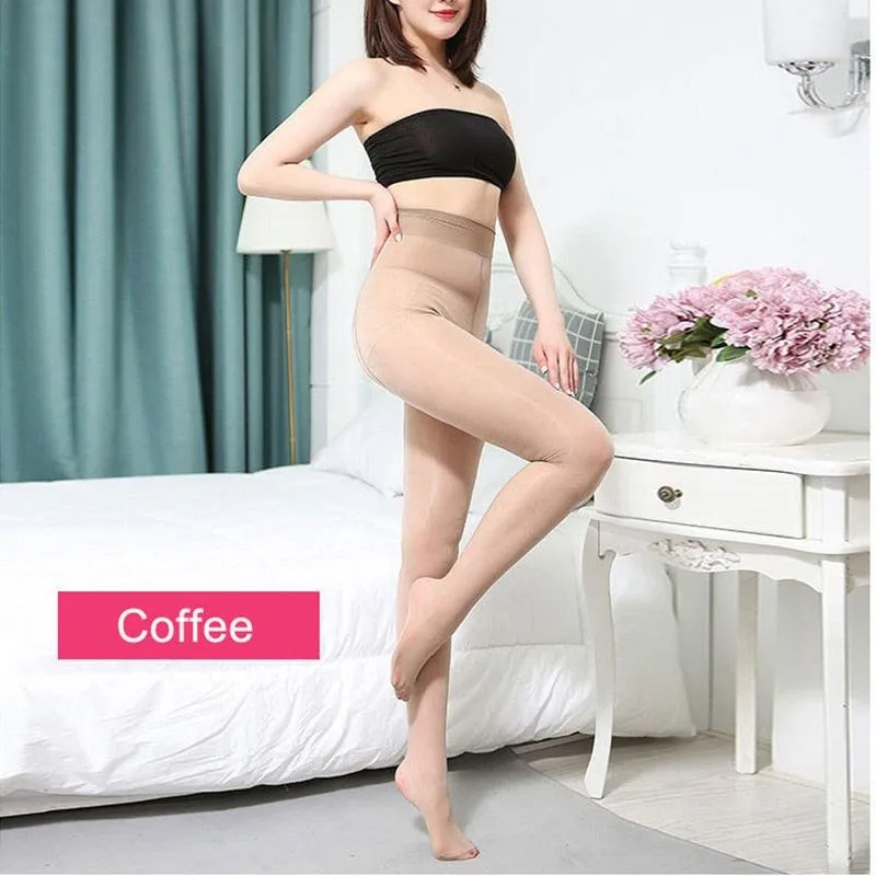 Elastic Magical Stockings Glitter Pantyhose Anti Hook Sexy Oil Open