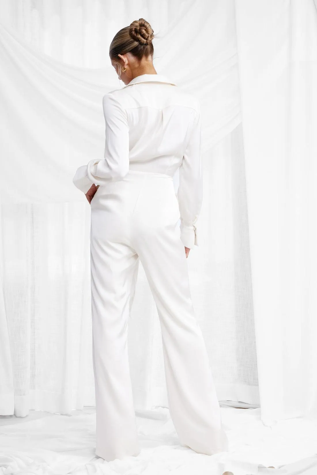 Elias Jumpsuit - Oyster