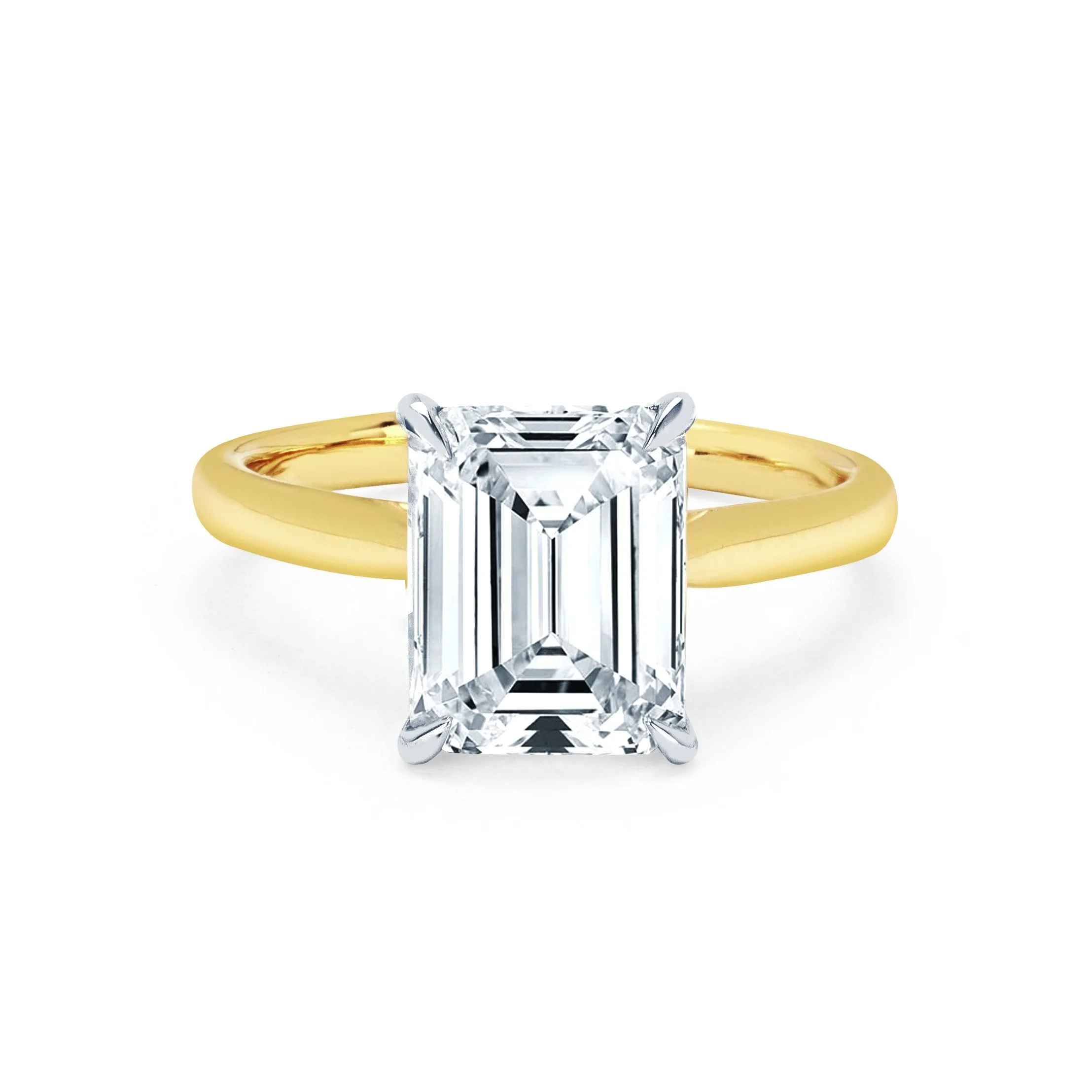 Eternal Emerald Cut Diamond Setting