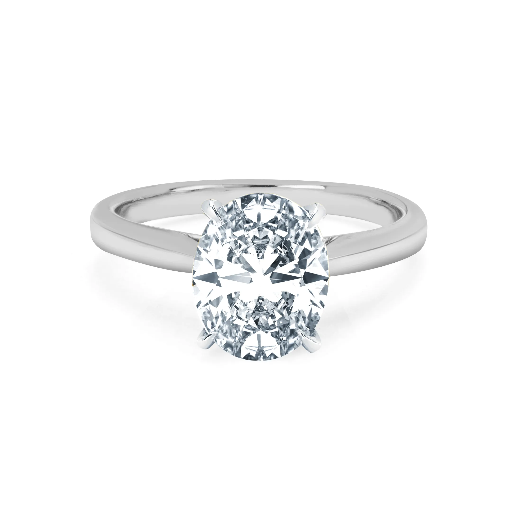 Eternal Oval Diamond Ring Setting