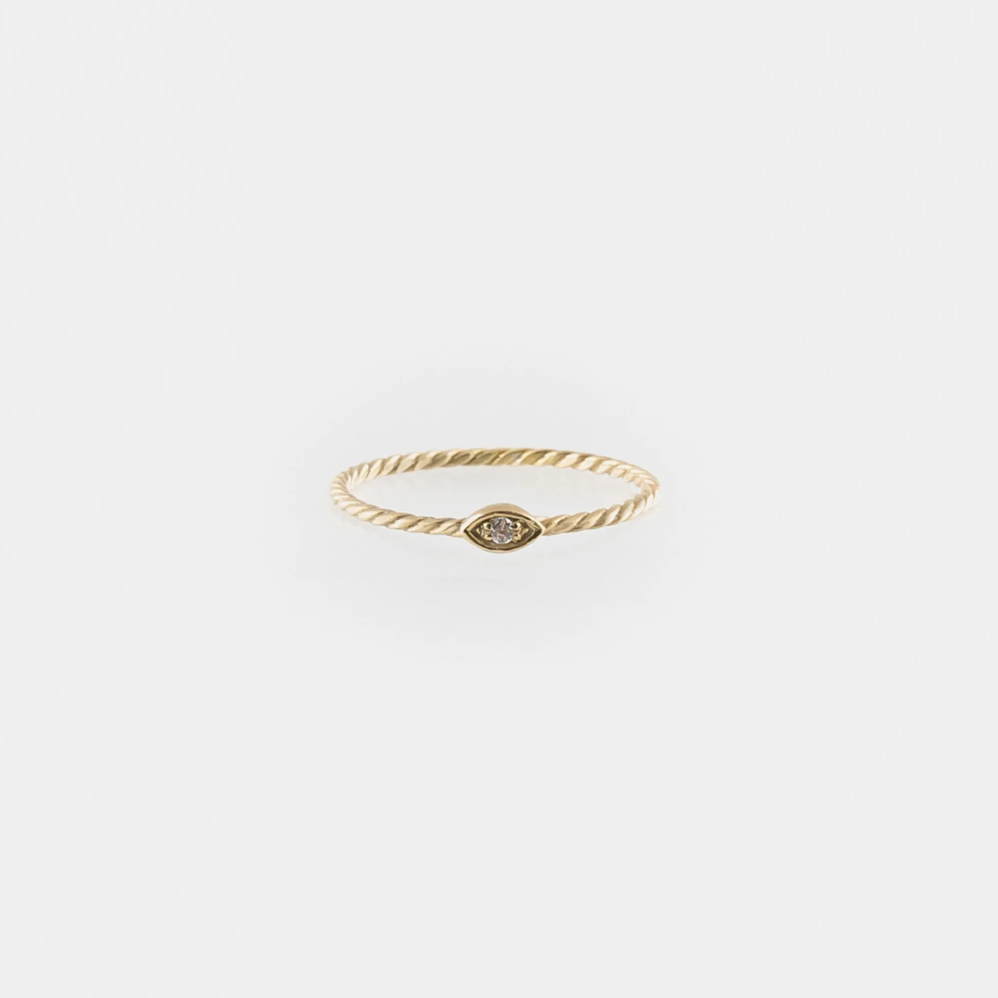 Eye of Horus Braided Ring