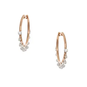 Floating Diamond Shaker Hoops